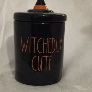 Rae Dunn Halloween jar